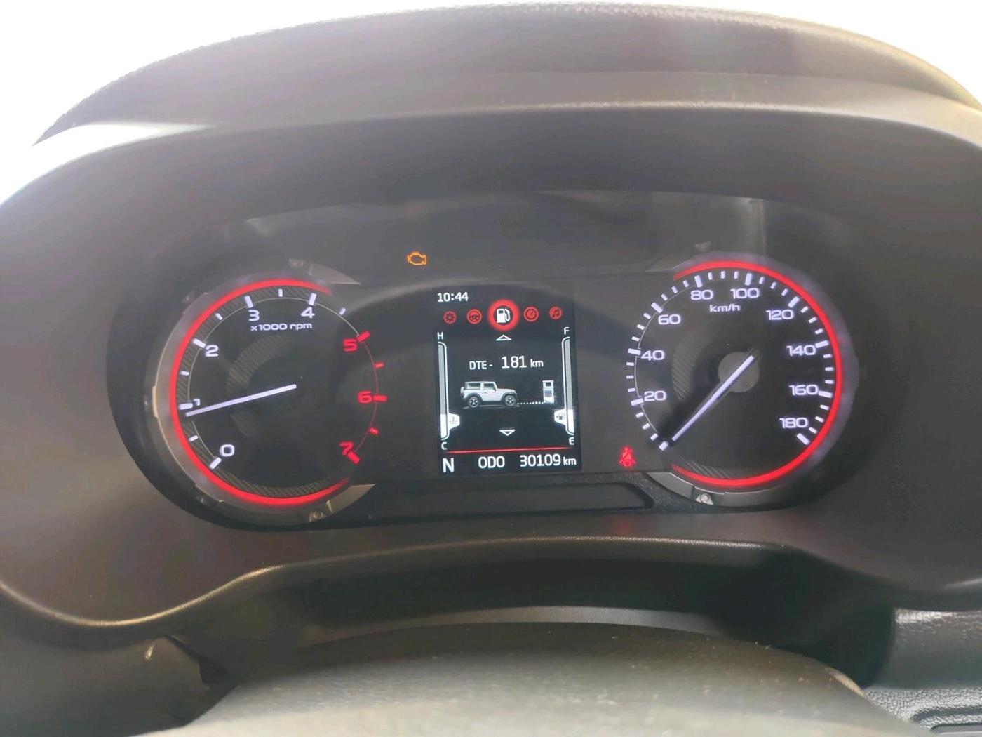 2023 Mahindra Thar LX HARD TOP 4WD MT, Diesel, Manual, 30,109 km, interior