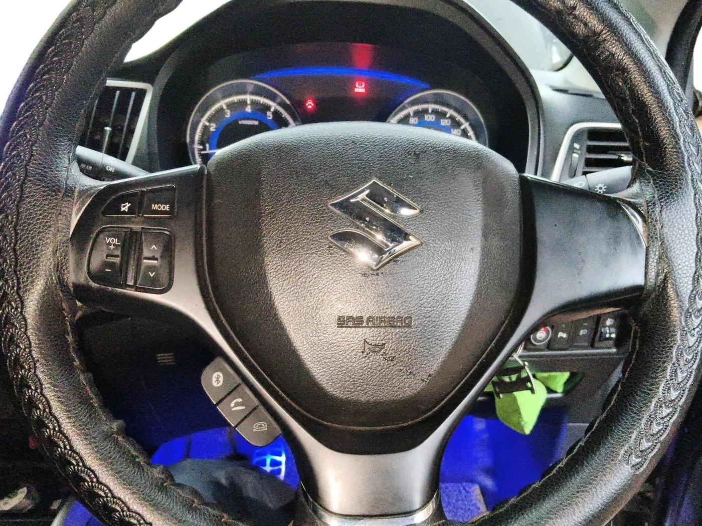 2016 Maruti Baleno DELTA PETROL 1.2, CNG, Manual, 1,07,215 km, interior