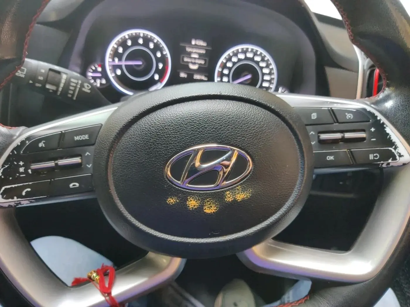 2022 Hyundai Creta S PLUS KNIGHT 1.5 PETROL, Petrol, Manual, 23,014 km, interior