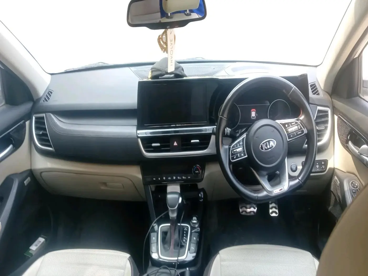2020 KIA SELTOS GTX PLUS AT 1.5 DIESEL, Diesel, Automatic, 58,485 km, interior