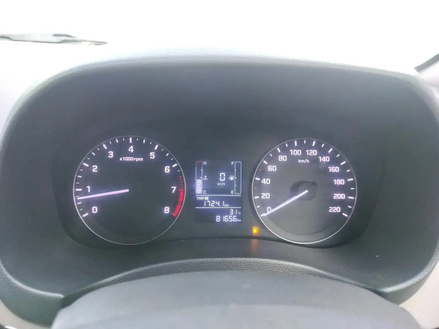 2016 Hyundai Creta SX PLUS 1.6 PETROL, Petrol, Manual, 81,656 km, interior