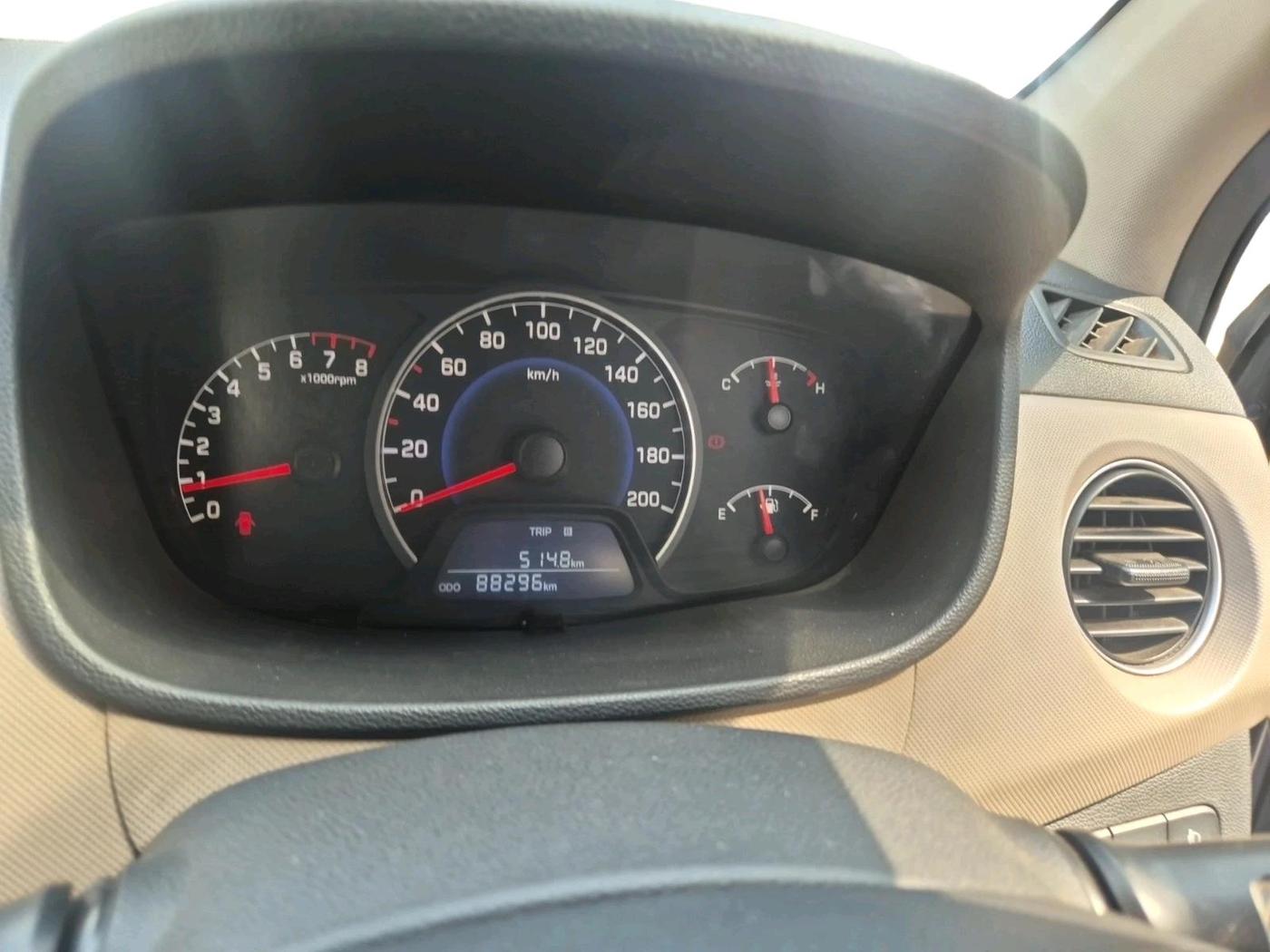 2013 Hyundai Grand i10 MAGNA 1.2 KAPPA VTVT, Petrol, Manual, 88,296 km, interior