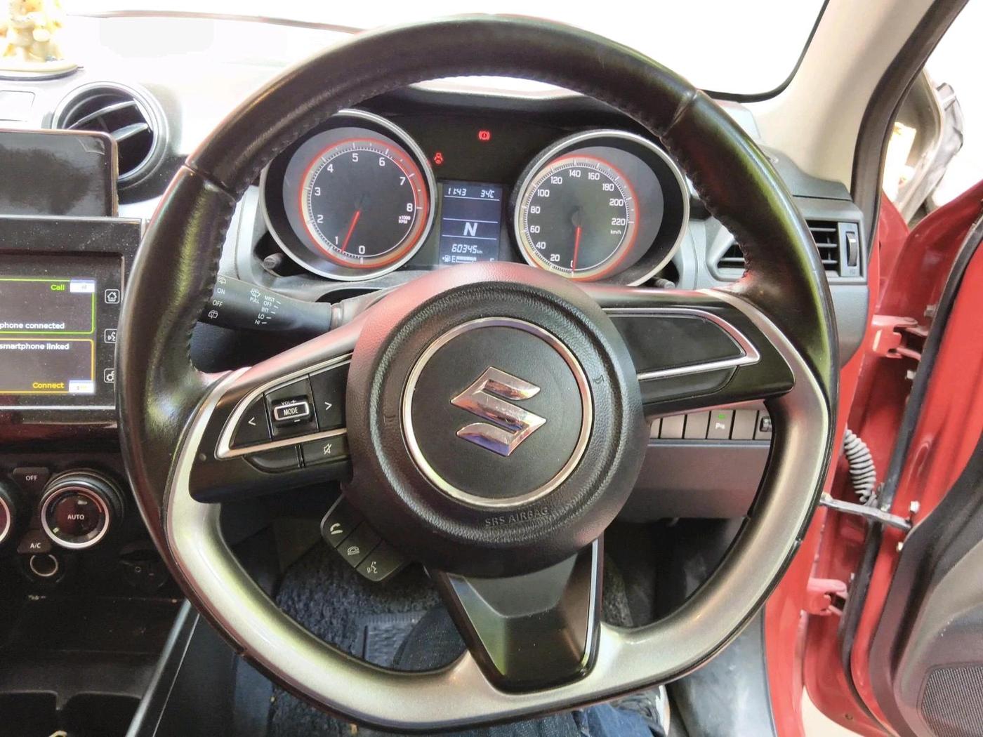 2019 Maruti Swift ZXI PLUS AMT, Petrol, Automatic, 60,345 km, interior