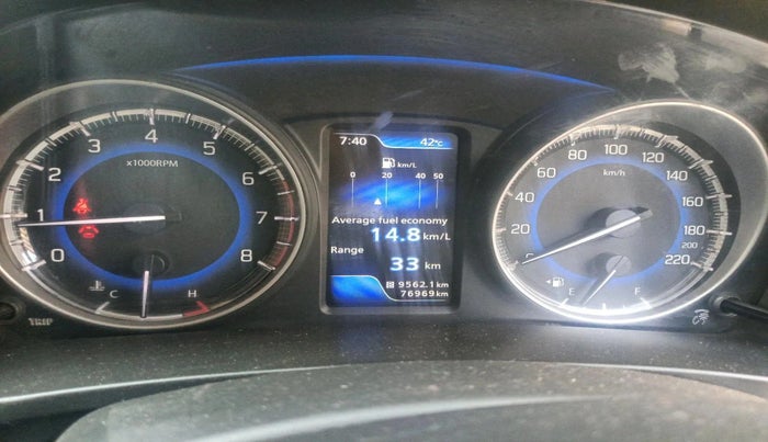 2017 Maruti Baleno ZETA PETROL 1.2, Petrol, Manual, 76,969 km, interior