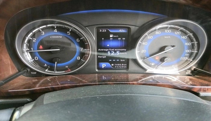 2020 Toyota Glanza G CVT, Petrol, Automatic, 71,722 km, interior