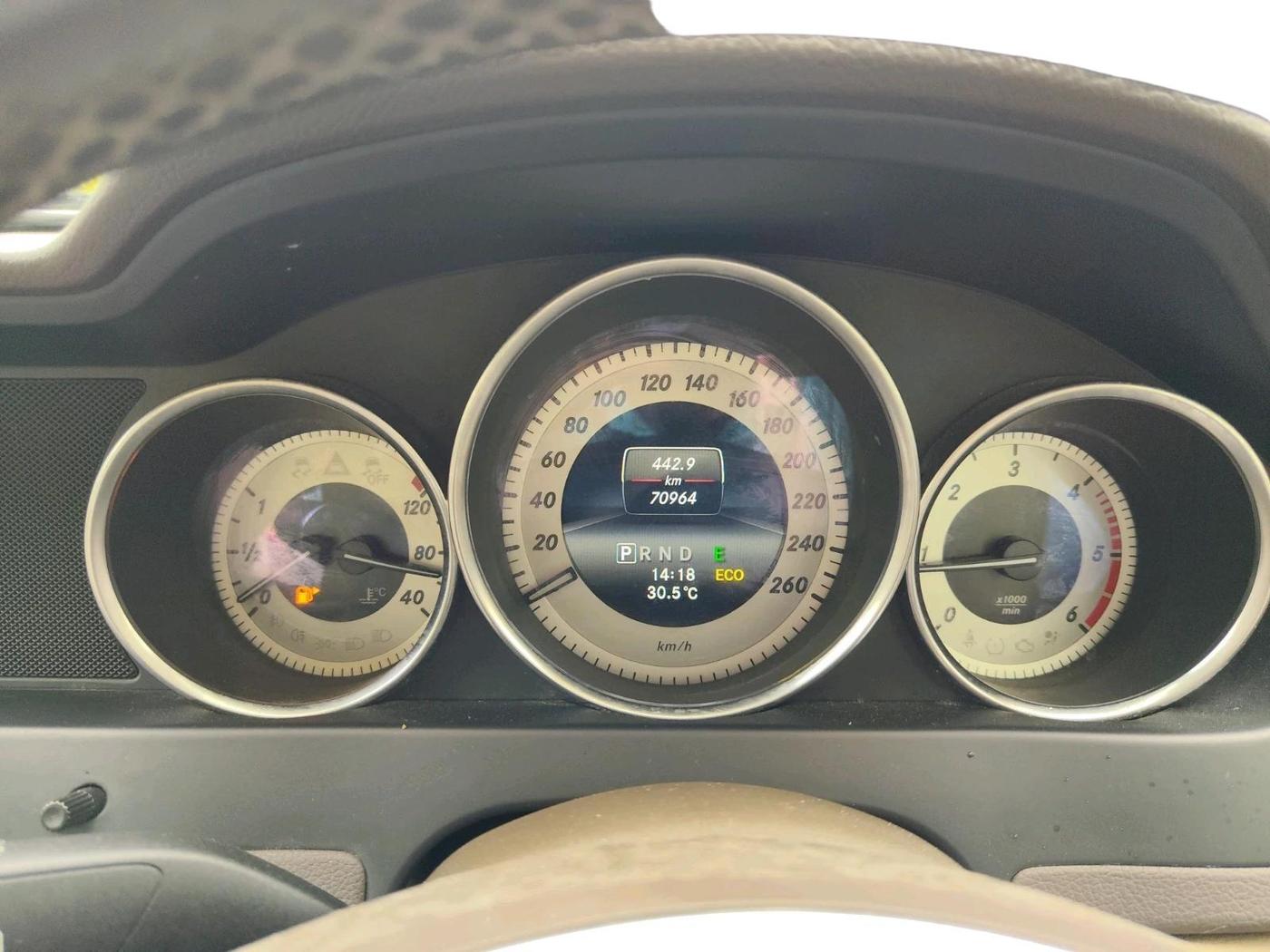 2013 Mercedes Benz C Class C 220 CDI Avantagarde, Diesel, Automatic, 70,964 km, interior