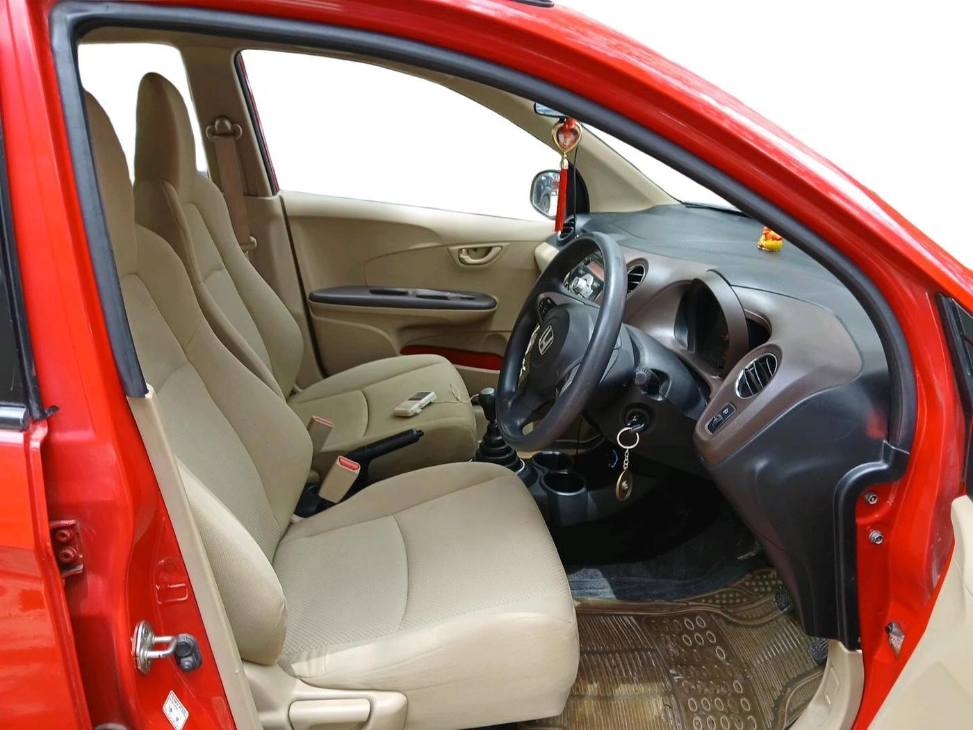 2012 Honda Brio S MT, Petrol, Manual, 33,616 km, interior