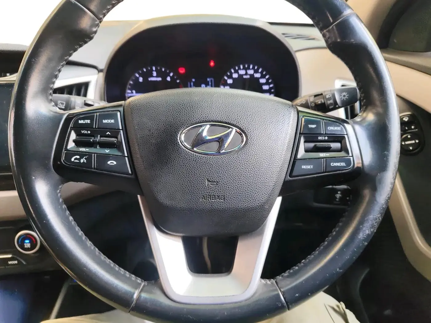 2019 Hyundai Creta SX AT 1.6 DIESEL, Diesel, Automatic, 72,067 km, interior