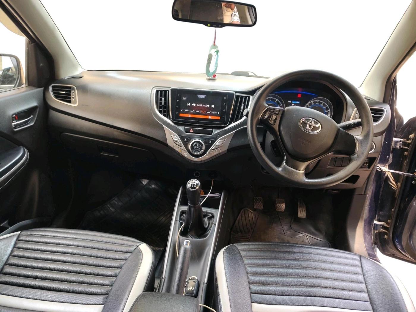 2021 Toyota Glanza G, Petrol, Manual, 47,554 km, interior