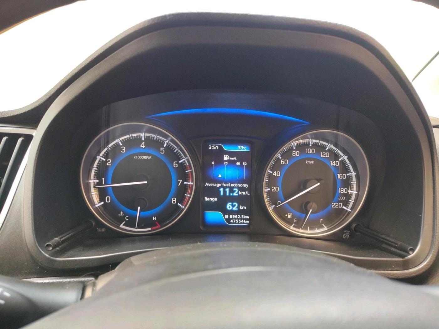 2021 Toyota Glanza G, Petrol, Manual, 47,554 km, interior