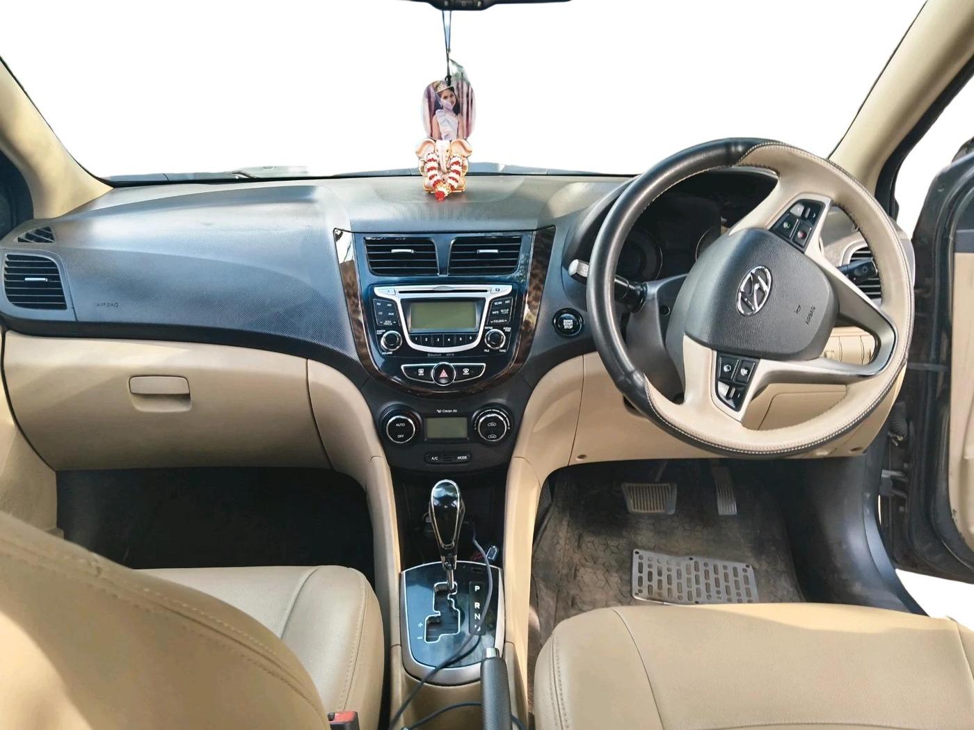 2013 Hyundai Verna FLUIDIC 1.6 CRDI SX OPT AT, Diesel, Automatic, 1,82,000 km, interior