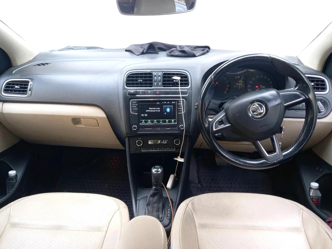 2018 Skoda Rapid STYLE 1.5 TDI AT, Diesel, Automatic, 1,81,680 km, interior