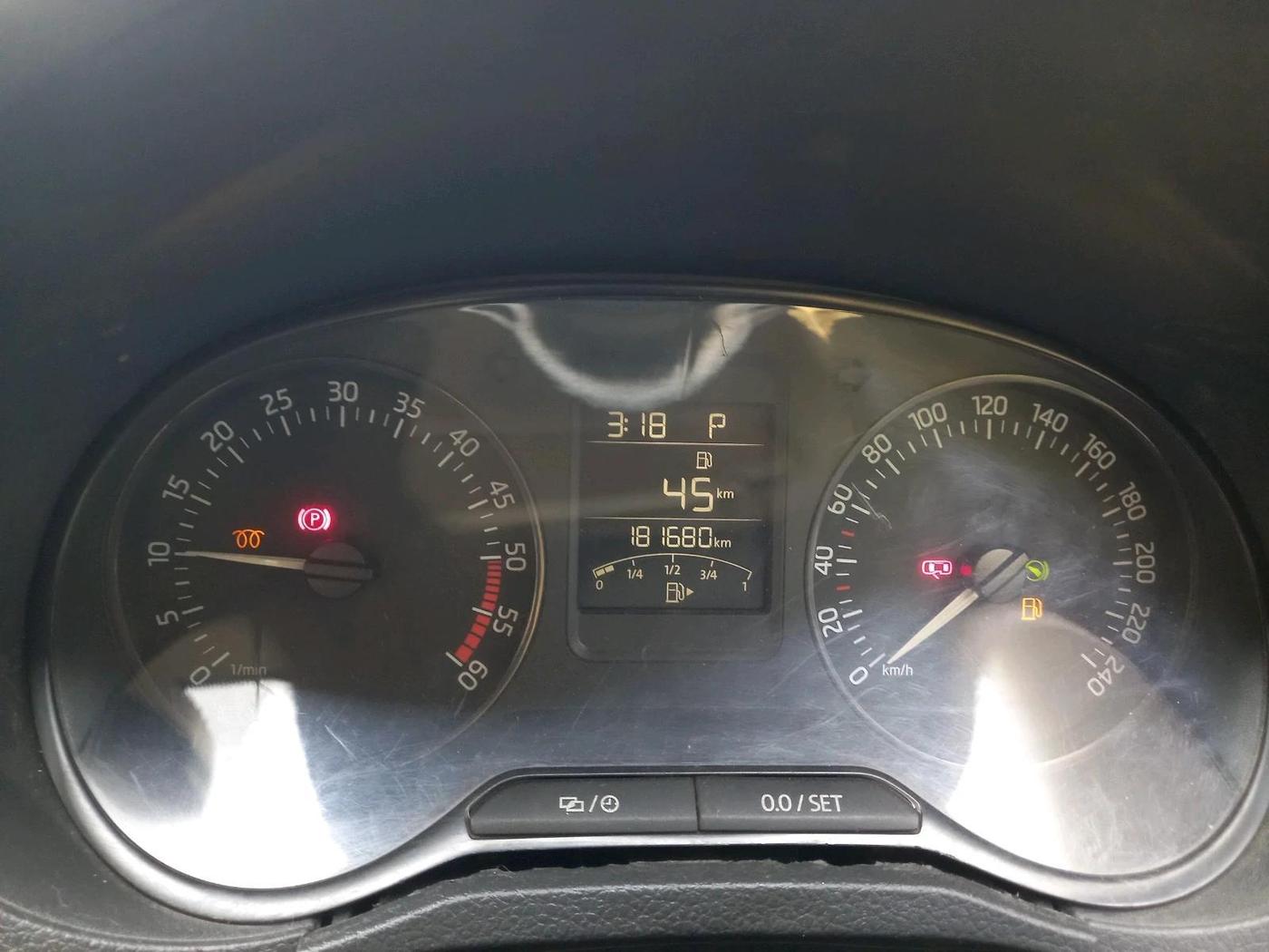 2018 Skoda Rapid STYLE 1.5 TDI AT, Diesel, Automatic, 1,81,680 km, interior