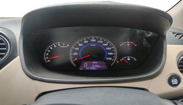 2014 Hyundai Grand i10 SPORTZ AT 1.2 KAPPA VTVT, Petrol, Automatic, 14,739 km, interior