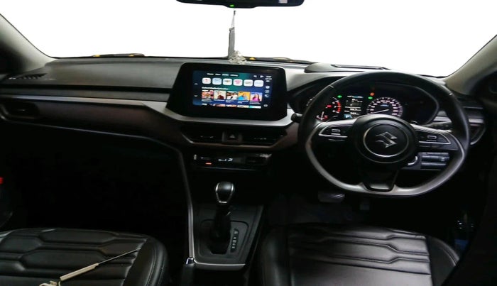 2023 Maruti BREZZA ZXI + AT SMART HYBRID, Petrol, Automatic, 18,621 km, interior