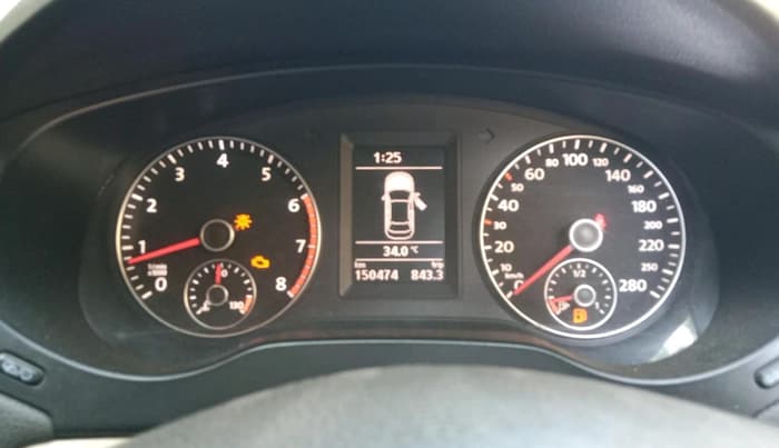2014 Volkswagen Jetta COMFORTLINE TSI, Petrol, Manual, 1,50,474 km, interior
