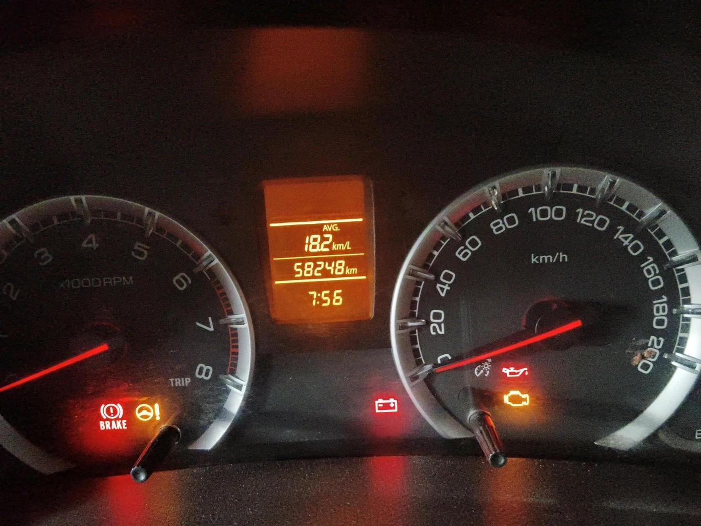 2014 Maruti Swift Dzire VXI, Petrol, Manual, 58,248 km, interior