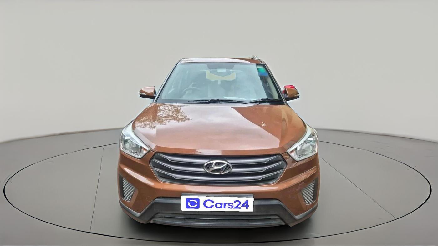 2017 Hyundai Creta E PLUS 1.6 PETROL, Petrol, Manual, 72,335 km, exterior