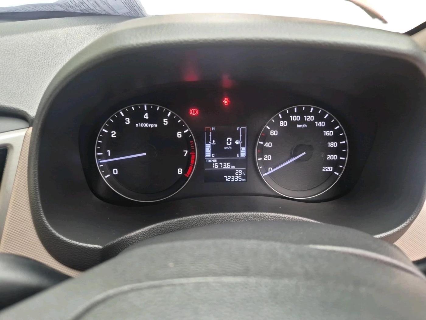 2017 Hyundai Creta E PLUS 1.6 PETROL, Petrol, Manual, 72,335 km, interior
