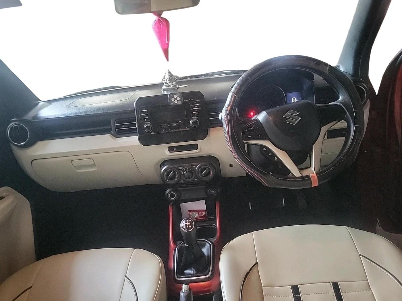 2017 Maruti IGNIS ZETA 1.2, Petrol, Manual, 1,61,276 km, interior