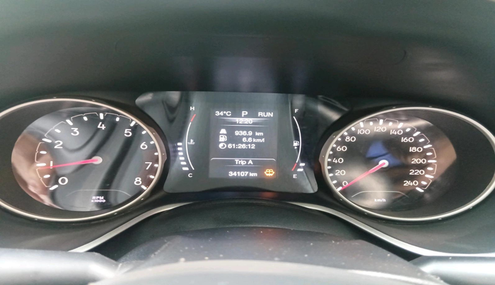 2018 Jeep Compass LIMITED (O) 1.4 PETROL AT, Petrol, Automatic, 34,107 km, interior