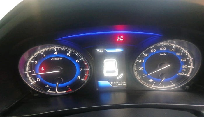 2016 Maruti Baleno ZETA PETROL 1.2, Petrol, Manual, 70,186 km, interior