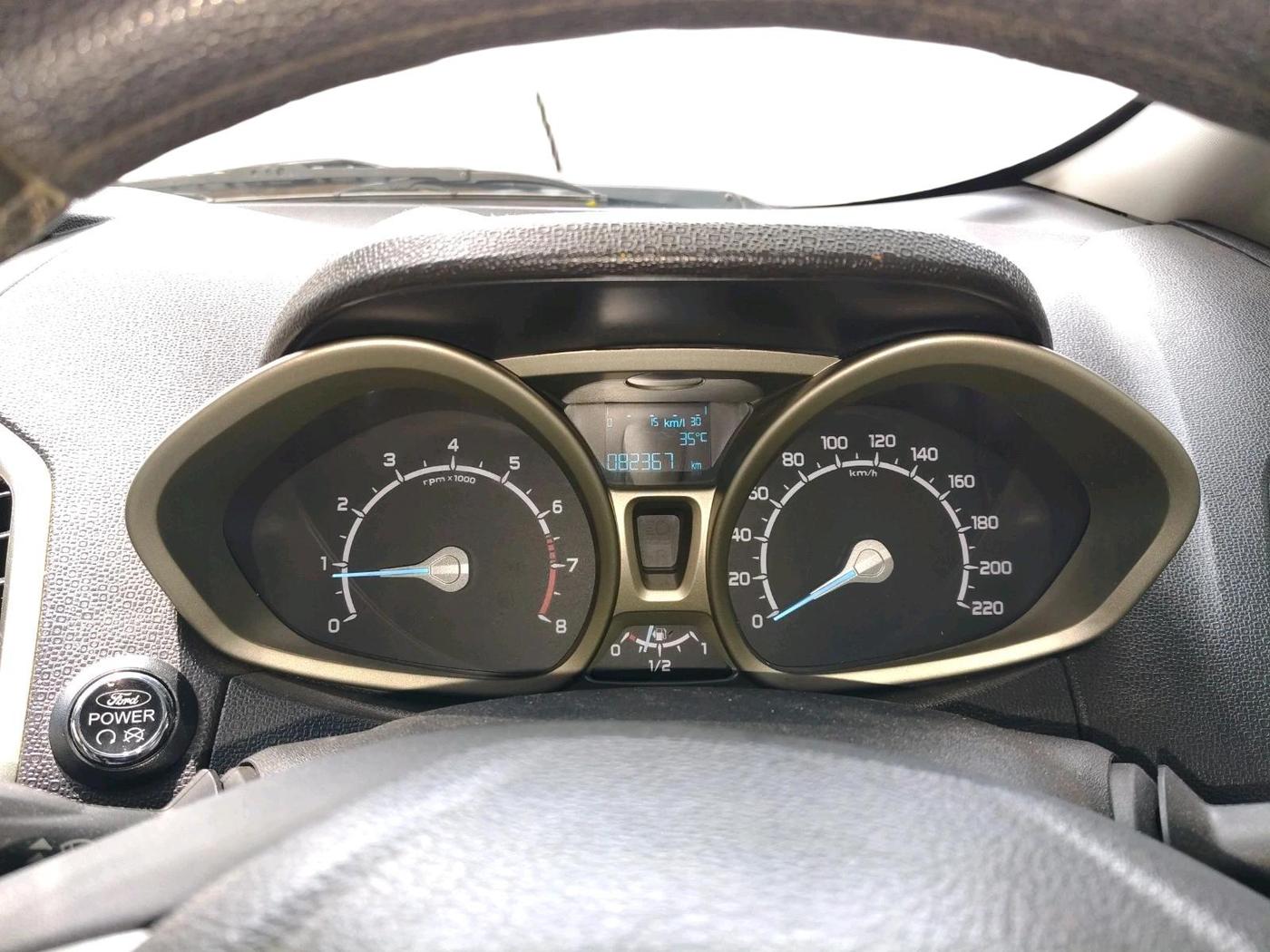 2016 Ford Ecosport TREND 1.5L PETROL, Petrol, Manual, 82,530 km, interior