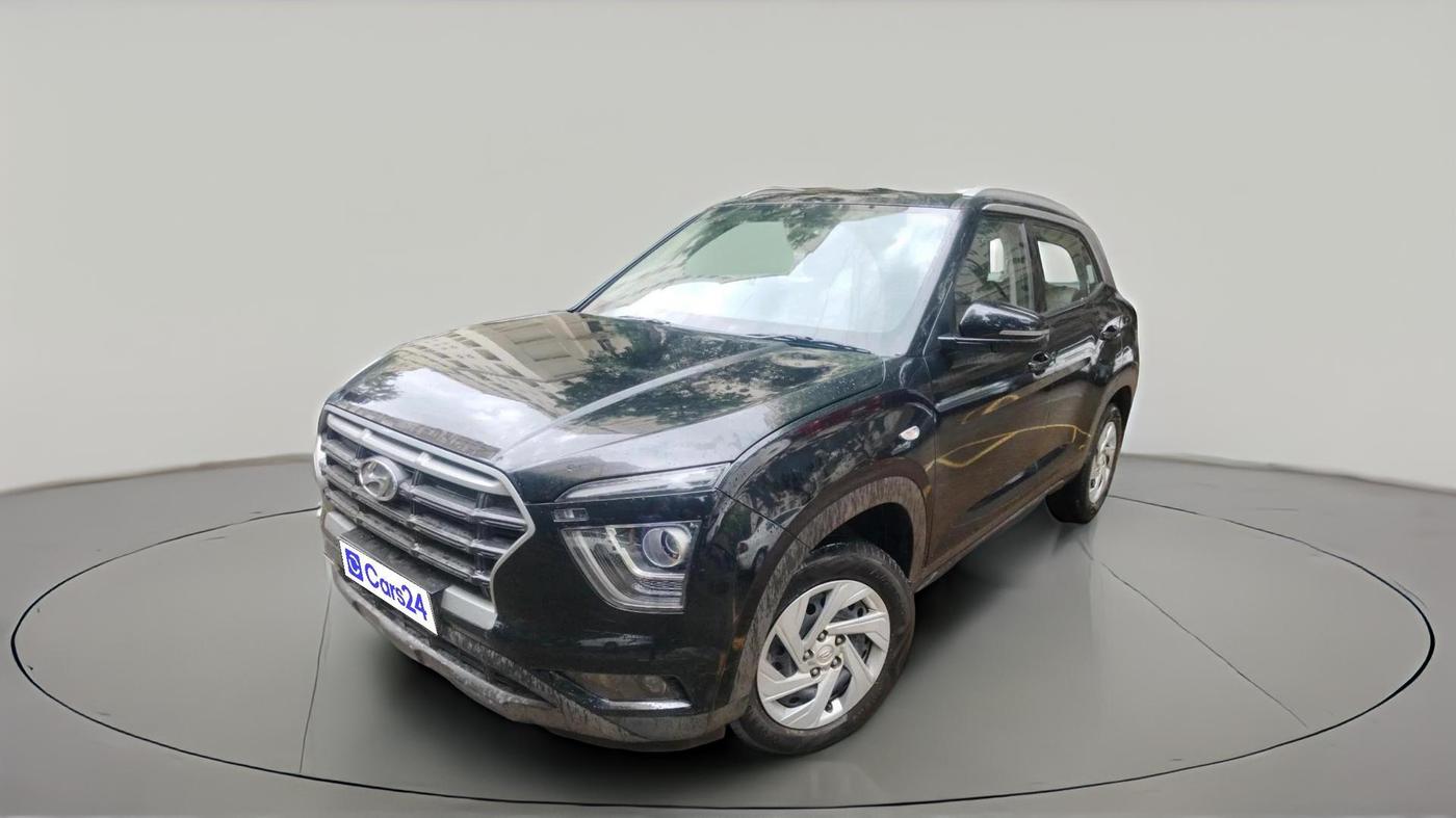 2022 Hyundai Creta E 1.5 PETROL, Petrol, Manual, 45,016 km, exterior