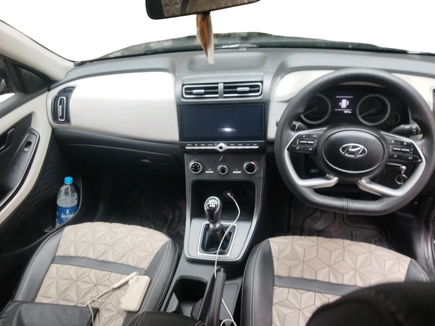 2022 Hyundai Creta E 1.5 PETROL, Petrol, Manual, 45,016 km, interior