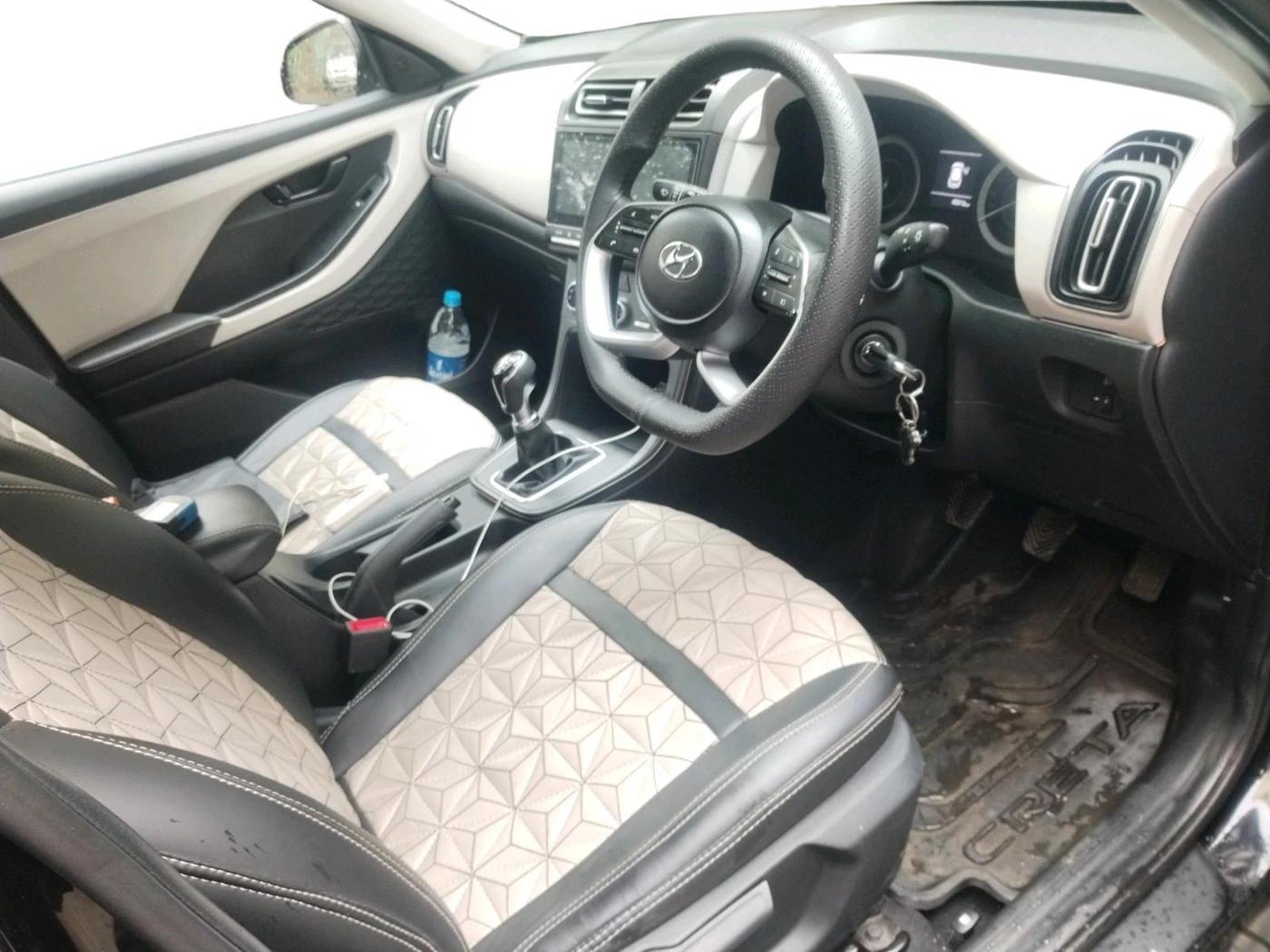 2022 Hyundai Creta E 1.5 PETROL, Petrol, Manual, 45,016 km, interior