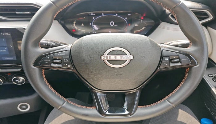 2024 Nissan MAGNITE Tekna B4D 1.0 Petrol AMT, Petrol, Automatic, 4,647 km, interior