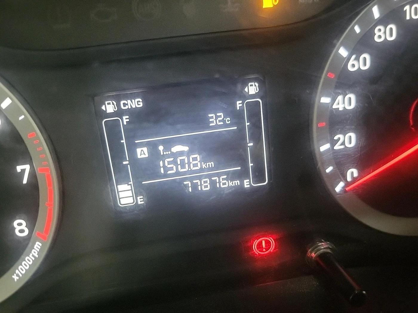 2021 Hyundai GRAND I10 NIOS SPORTZ 1.2 KAPPA VTVT CNG, CNG, Manual, 77,876 km, interior