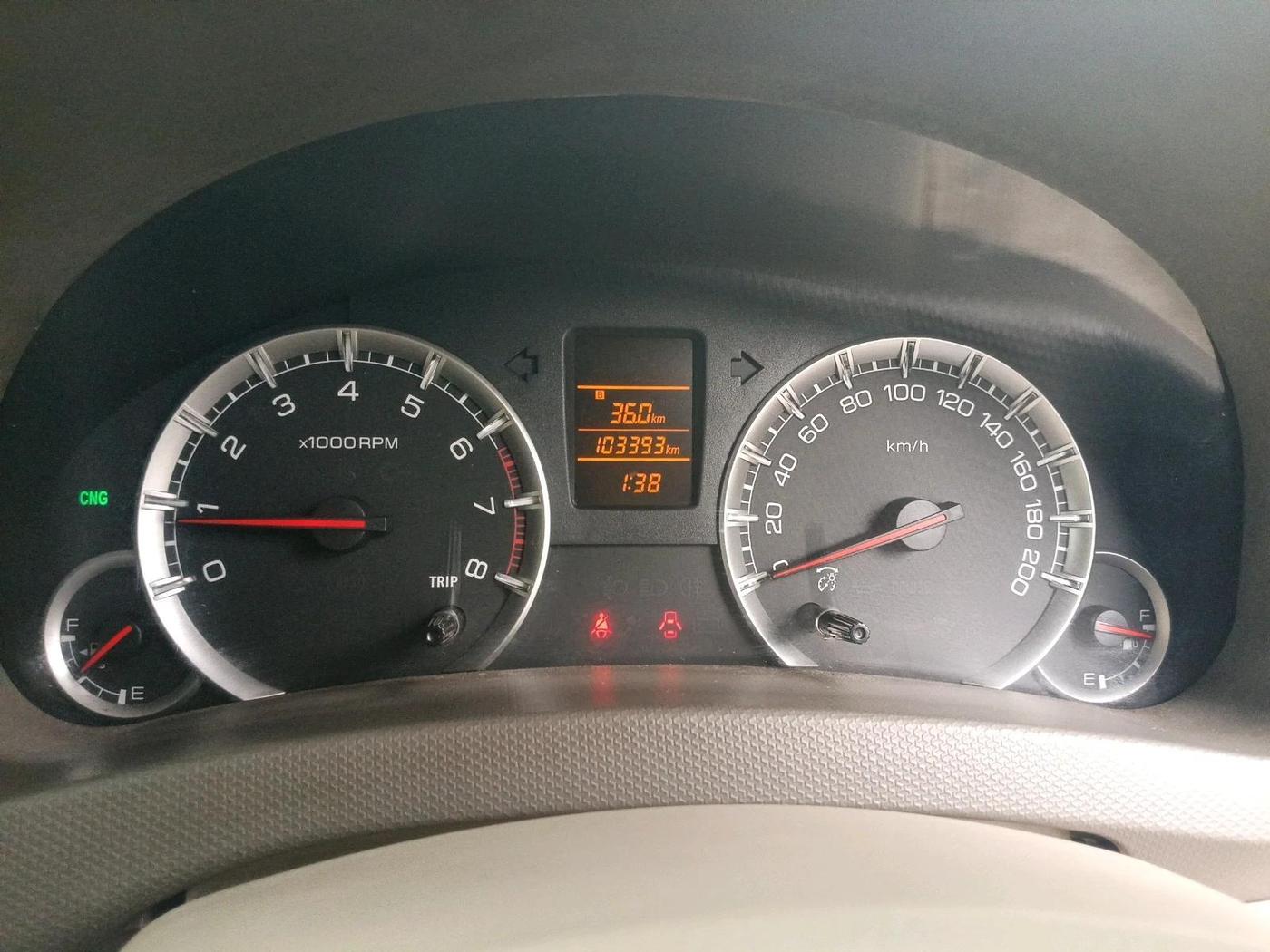 2013 Maruti Ertiga VXI CNG, CNG, Manual, 1,03,393 km, interior