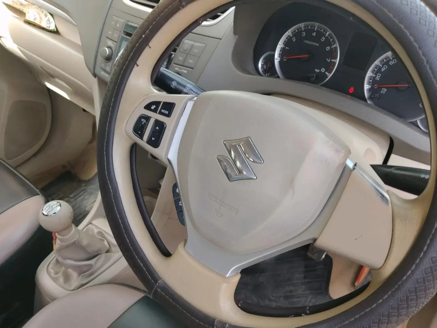 2016 Maruti Ertiga VXI CNG, CNG, Manual, 92,950 km, interior