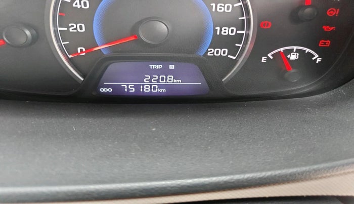 2015 Hyundai Grand i10 ASTA (O) 1.2 KAPPA VTVT, Petrol, Manual, 75,180 km, interior