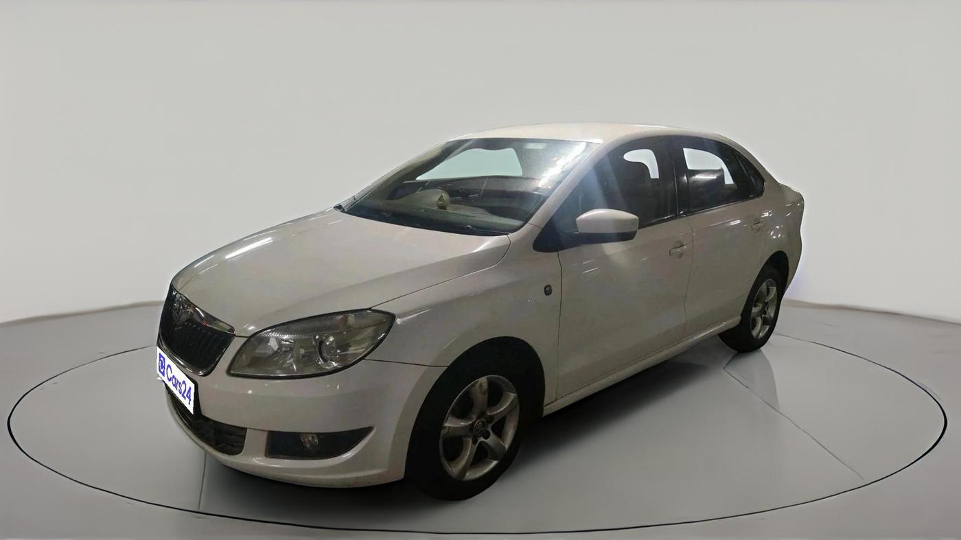 2014 Skoda Rapid ELEGANCE 1.6 TDI CR MT, Diesel, Manual, 1,50,691 km, exterior