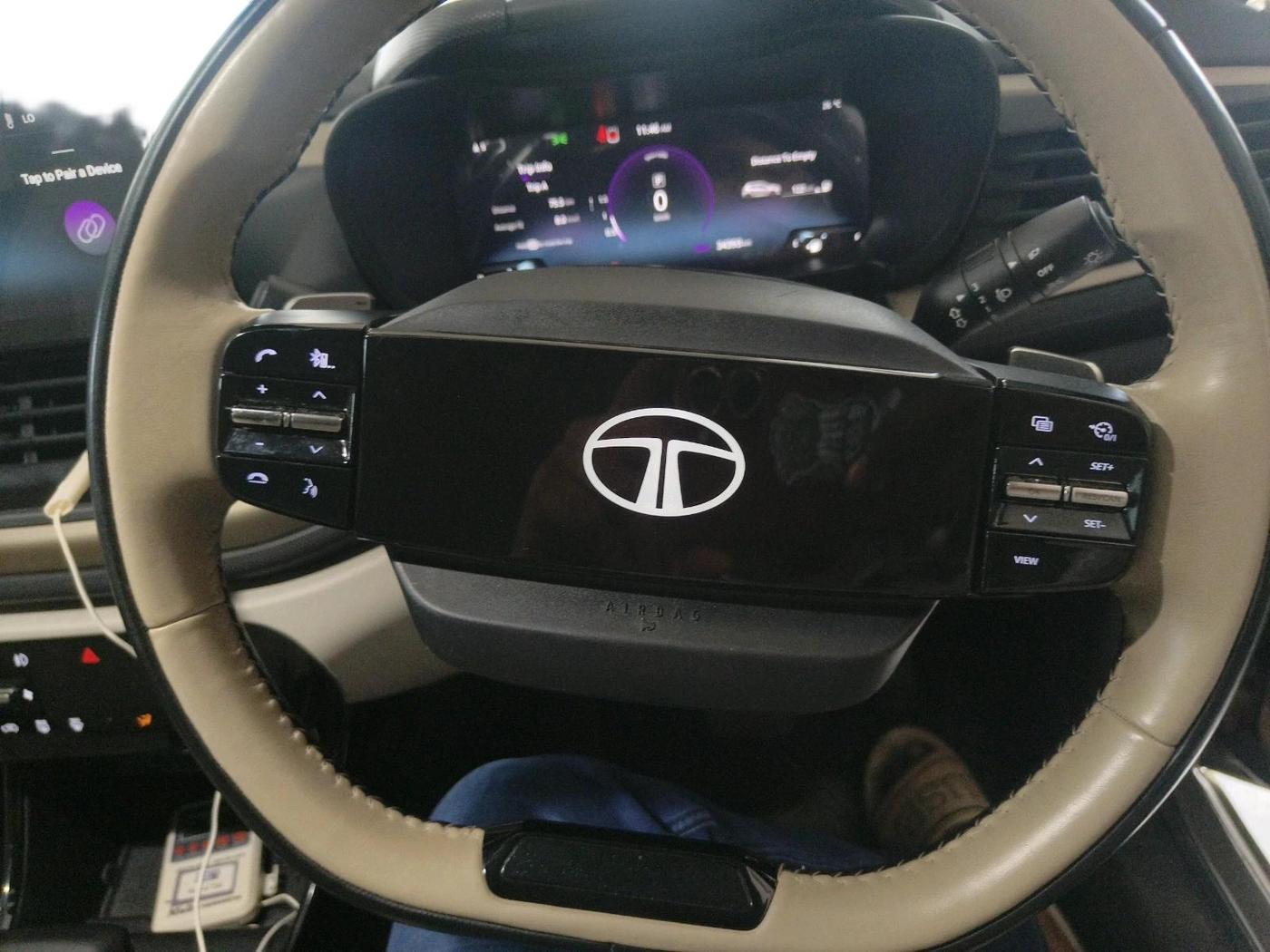 2025 Tata ALTROZ Accomplished Plus S Petrol 6DCT, Petrol, Automatic, 34,393 km, interior