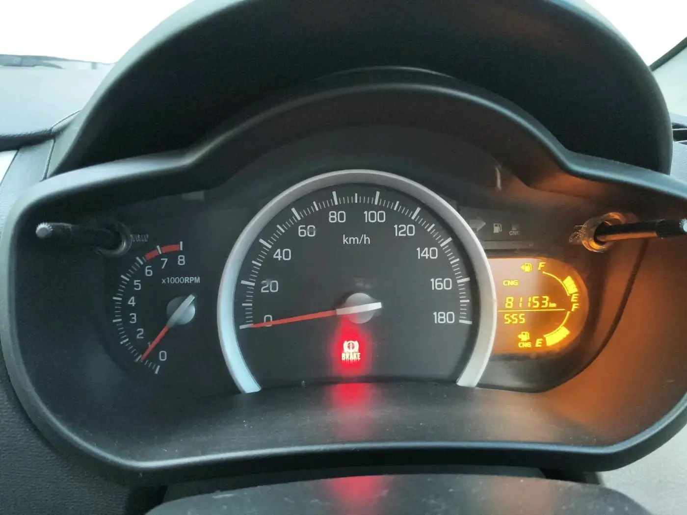 2017 Maruti Celerio VXI (O) CNG, CNG, Manual, 81,153 km, interior