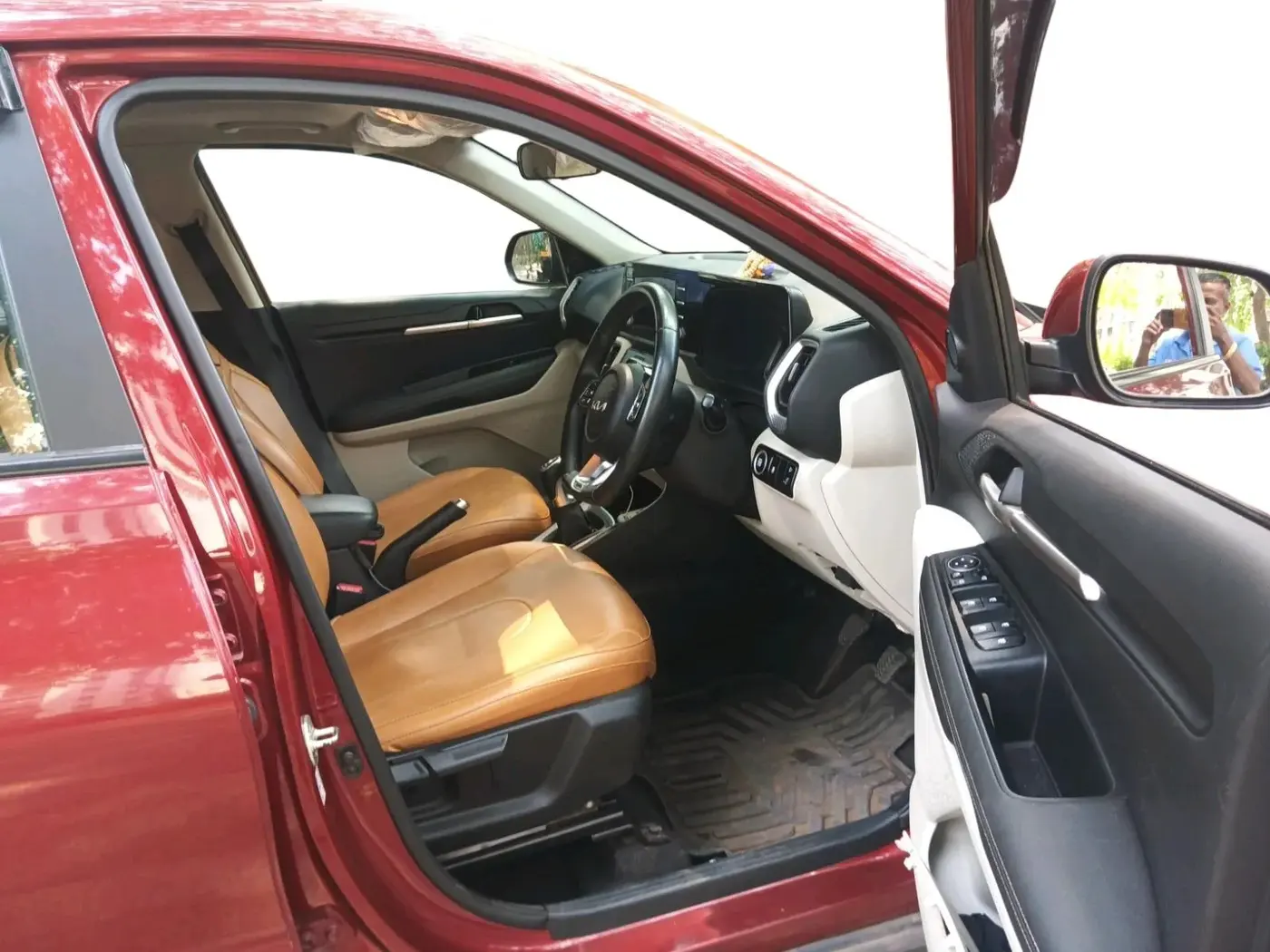 2022 KIA SONET HTX 1.5, Diesel, Manual, 51,720 km, interior