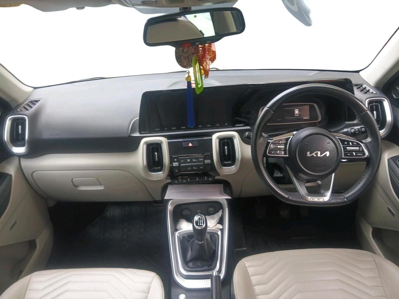 2022 KIA SONET HTX PLUS 1.5, Diesel, Manual, 45,062 km, interior