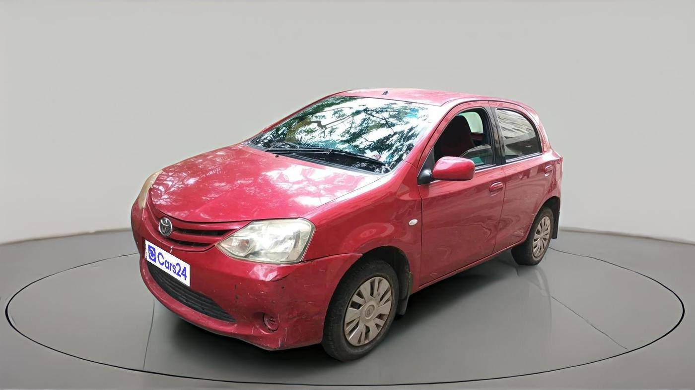 2011 Toyota Etios Liva G, Petrol, Manual, 72,206 km, exterior
