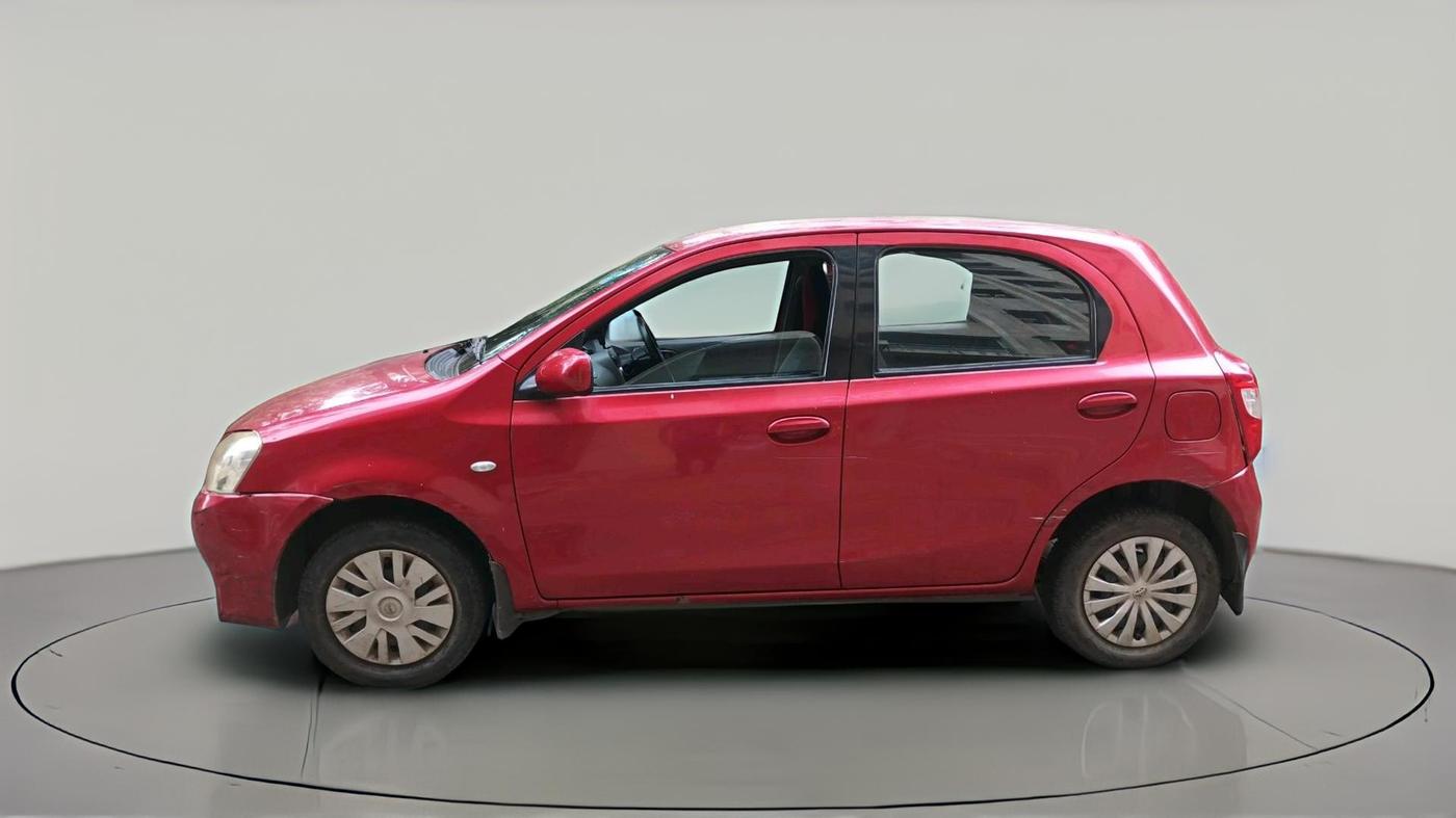 2011 Toyota Etios Liva G, Petrol, Manual, 72,206 km, exterior