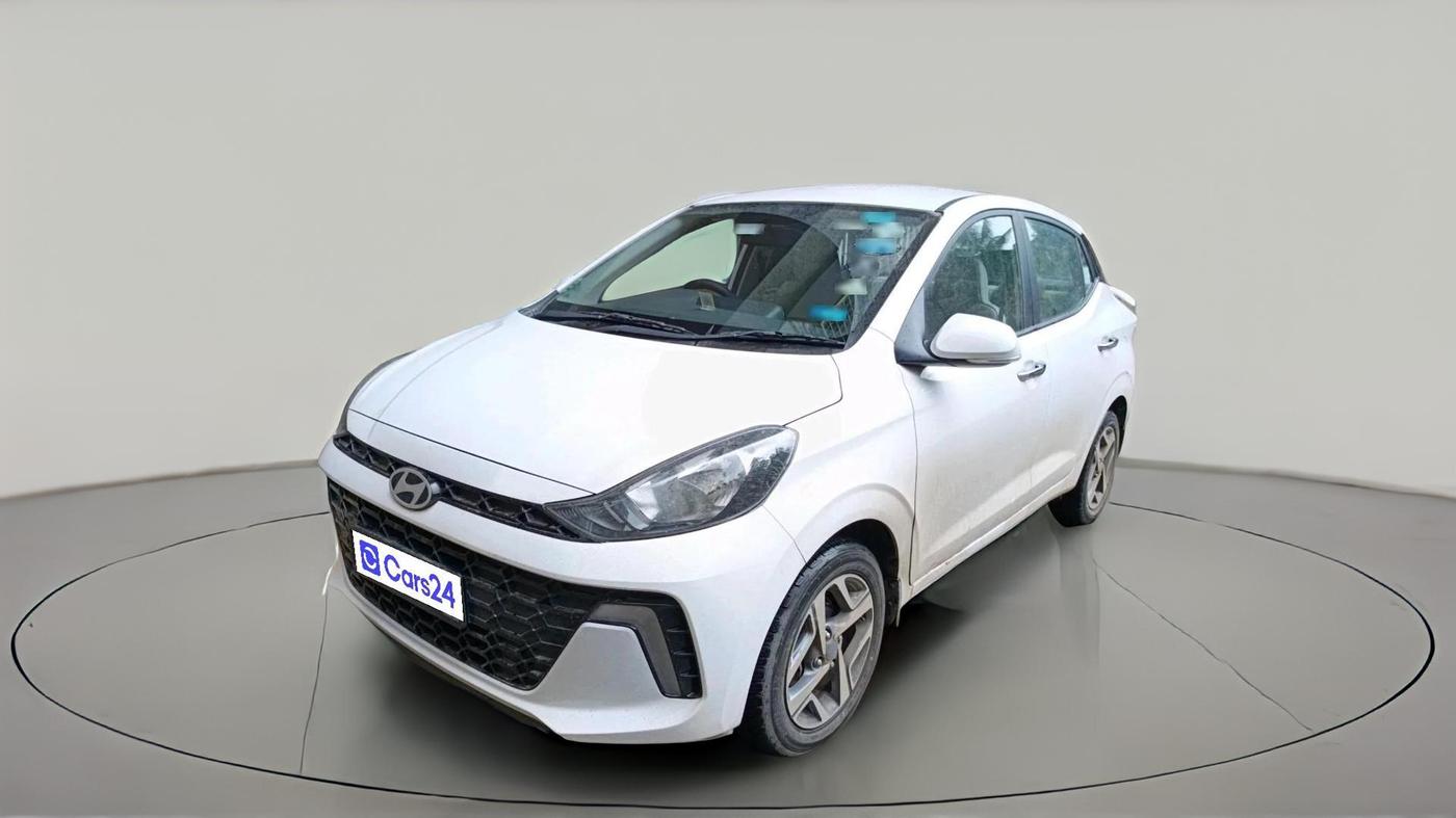 2024 Hyundai AURA SX 1.2 CNG, CNG, Manual, 20,321 km, exterior