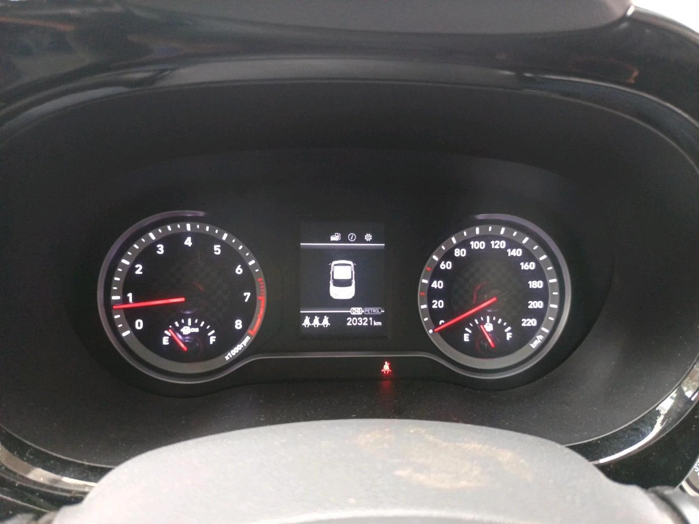 2024 Hyundai AURA SX 1.2 CNG, CNG, Manual, 20,321 km, interior