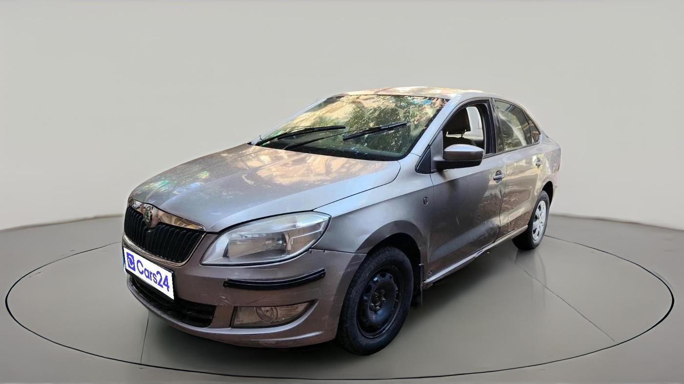 2012 Skoda Rapid AMBITION 1.6 MPI MT, Petrol, Manual, 59,066 km, exterior