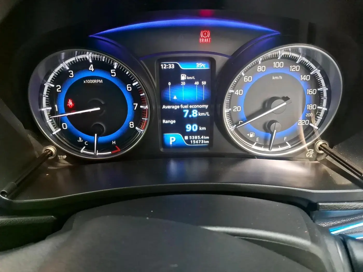 2020 Maruti Baleno ALPHA CVT PETROL 1.2, Petrol, Automatic, 15,800 km, interior