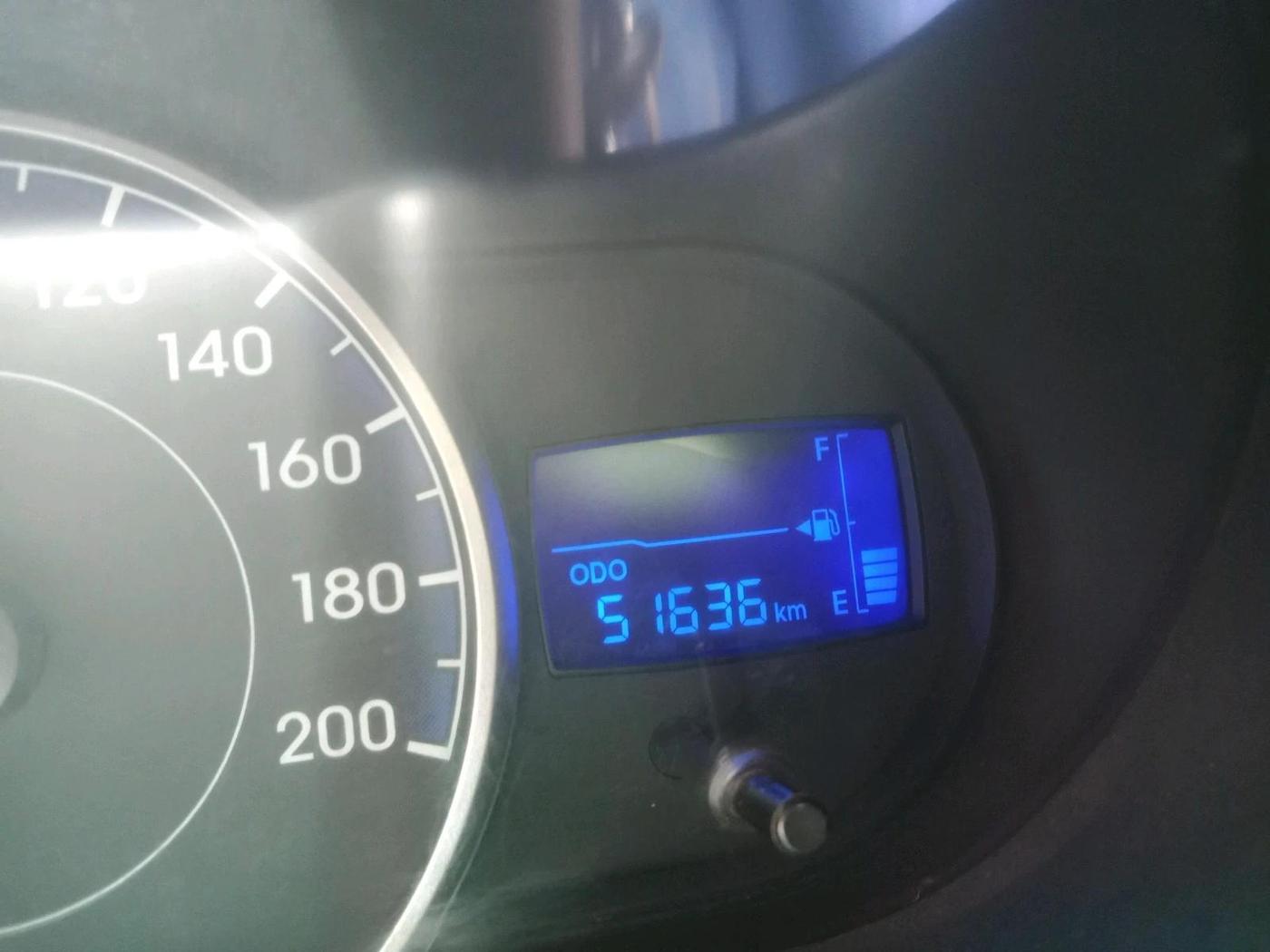 2012 Hyundai i10 ERA 1.1, CNG, Manual, 51,636 km, interior