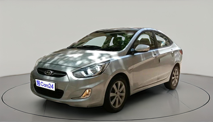 2013 Hyundai Verna FLUIDIC 1.6 CRDI SX, Diesel, Manual, 80,500 km, exterior
