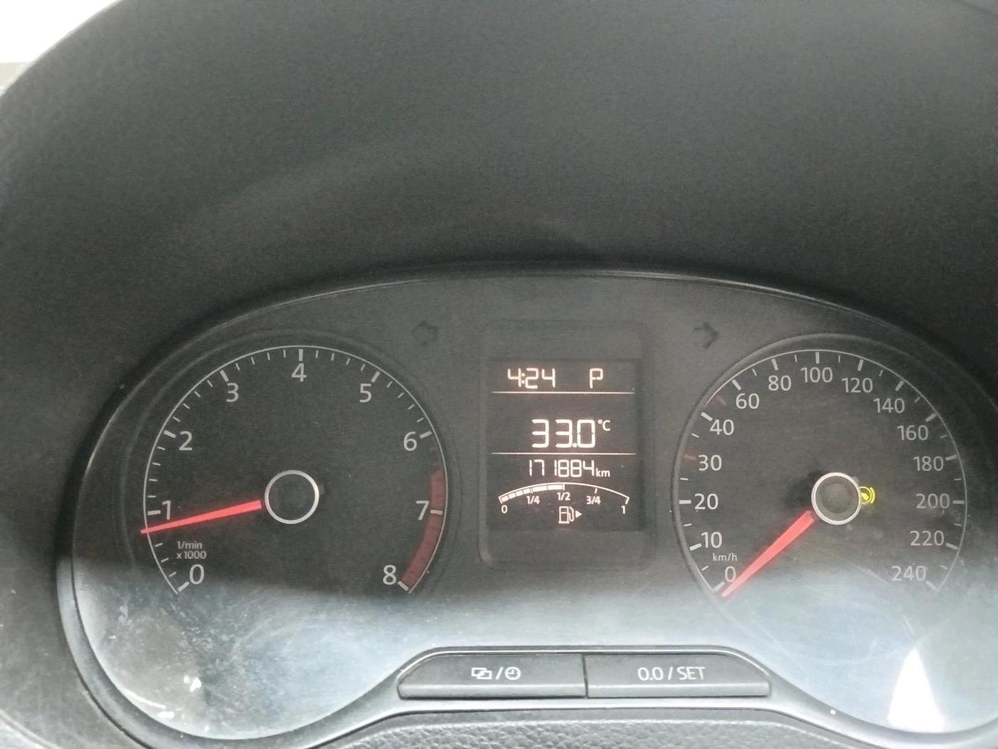 2015 Volkswagen Polo GT TSI AT, Petrol, Automatic, 1,71,884 km, interior