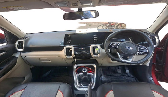 2021 KIA SONET HTX 1.0 IMT, Petrol, Manual, 7,383 km, interior